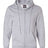Bayside Men's USA-Made Full-Zip Hooded Sweatshirt Bayside