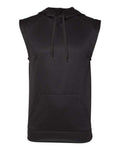 Badger Men's Performance Fleece Sleeveless Hooded Sweatshirt Badger