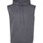 Badger Men's Performance Fleece Sleeveless Hooded Sweatshirt Badger