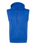 Badger Men's Performance Fleece Sleeveless Hooded Sweatshirt Badger