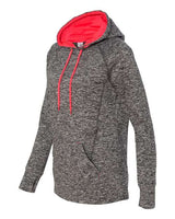 J. America Women's Cosmic Fleece Hooded Sweatshirt J. America