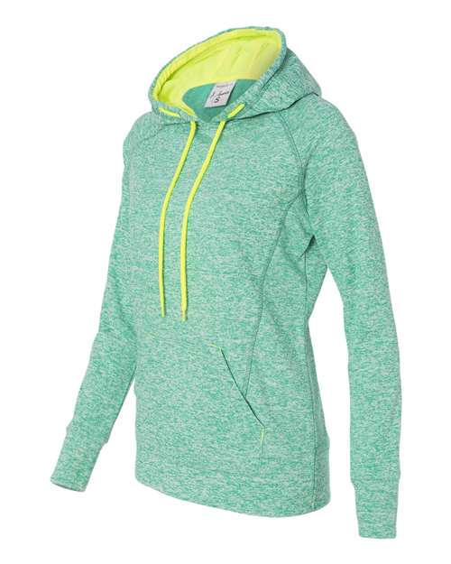 J. America Women's Cosmic Fleece Hooded Sweatshirt J. America
