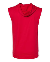 Badger Men's Performance Fleece Sleeveless Hooded Sweatshirt Badger