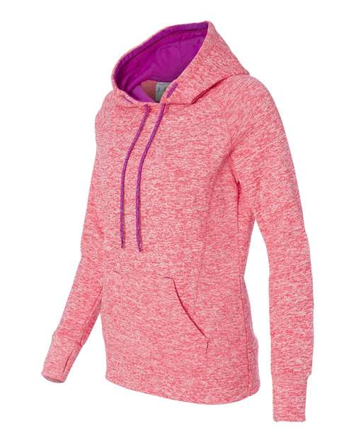 J. America Women's Cosmic Fleece Hooded Sweatshirt J. America