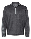 Adidas Men's Brushed Terry Heathered Quarter-Zip Pullover adidas