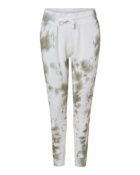 J. America Men's Tie Dye Fleece Joggers J. America
