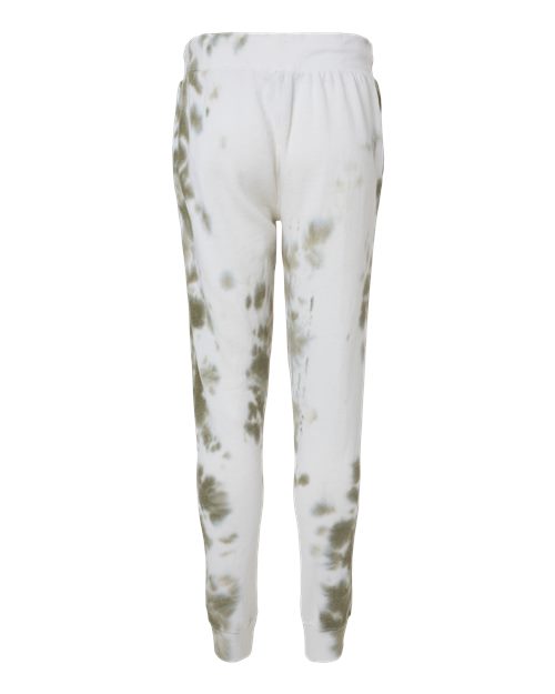 J. America Men's Tie Dye Fleece Joggers J. America
