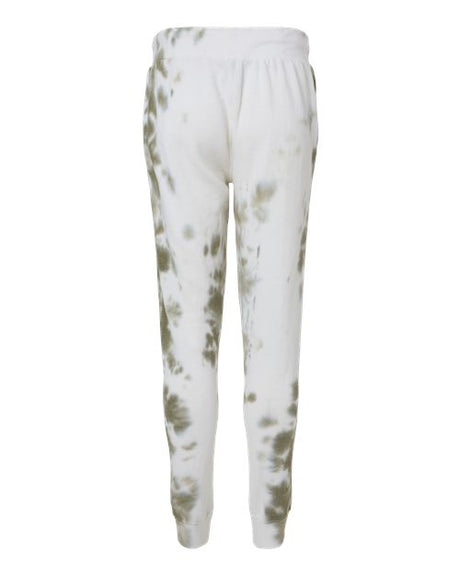J. America Men's Tie Dye Fleece Joggers J. America