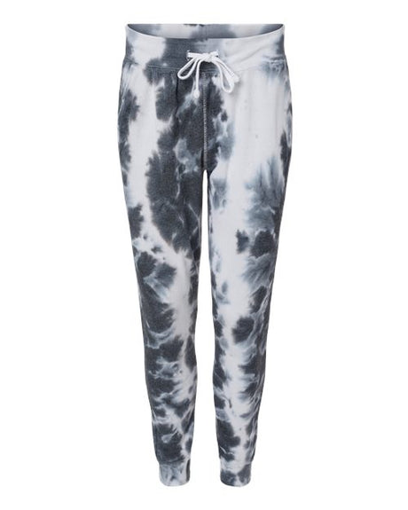 J. America Men's Tie Dye Fleece Joggers J. America