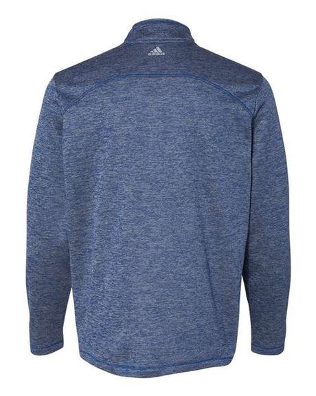 Adidas Men's Brushed Terry Heathered Quarter-Zip Pullover adidas