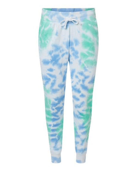 J. America Men's Tie Dye Fleece Joggers J. America