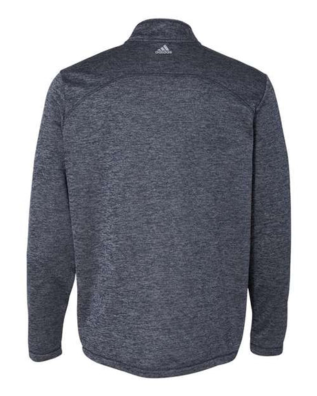 Adidas Men's Brushed Terry Heathered Quarter-Zip Pullover adidas
