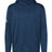 Adidas Men's Textured Mixed Media Hooded Sweatshirt adidas