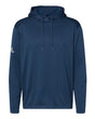 Adidas Men's Textured Mixed Media Hooded Sweatshirt adidas