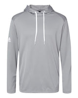 Adidas Men's Textured Mixed Media Hooded Sweatshirt adidas