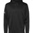 Adidas Men's Textured Mixed Media Hooded Sweatshirt adidas