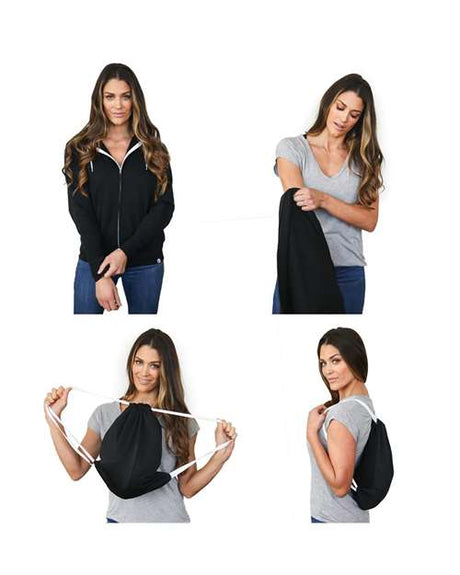 Quikflip Men's 2-in-1 Hero Hoodie Lite Full-Zip Quikflip