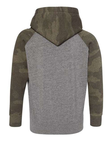 Independent Trading Co. Toddler's Special Blend Raglan Hooded Sweatshirt Independent Trading Co.