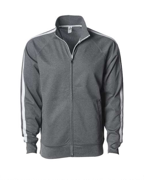 Independent Trading Co. Men's Lightweight Poly-Tech Full-Zip Track Jacket Independent Trading Co.