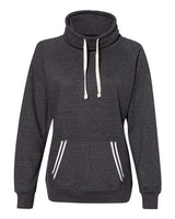J. America Women's Relay Cowl Neck Sweatshirt J. America