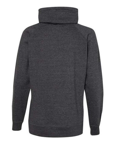 J. America Women's Relay Cowl Neck Sweatshirt J. America
