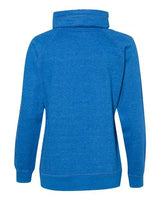 J. America Women's Relay Cowl Neck Sweatshirt J. America