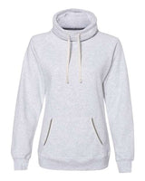 J. America Women's Relay Cowl Neck Sweatshirt J. America