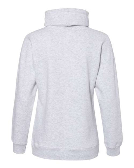 J. America Women's Relay Cowl Neck Sweatshirt J. America