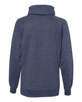 J. America Women's Relay Cowl Neck Sweatshirt J. America