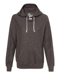J. America Women's French Terry Sport Lace Scuba Hooded Pullover J. America