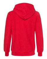 J. America Women's French Terry Sport Lace Scuba Hooded Pullover J. America