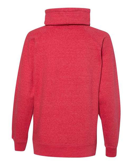 J. America Women's Relay Cowl Neck Sweatshirt J. America