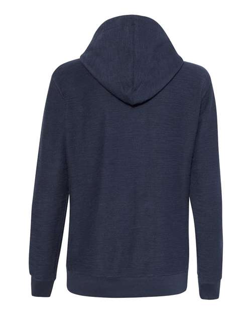 J. America Women's French Terry Sport Lace Scuba Hooded Pullover J. America