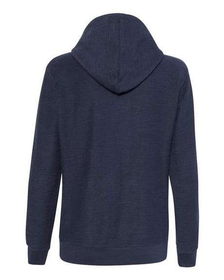 J. America Women's French Terry Sport Lace Scuba Hooded Pullover J. America