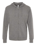Independent Trading Co. Men's Lightweight Jersey Full-Zip Hooded T-Shirt Independent Trading Co.