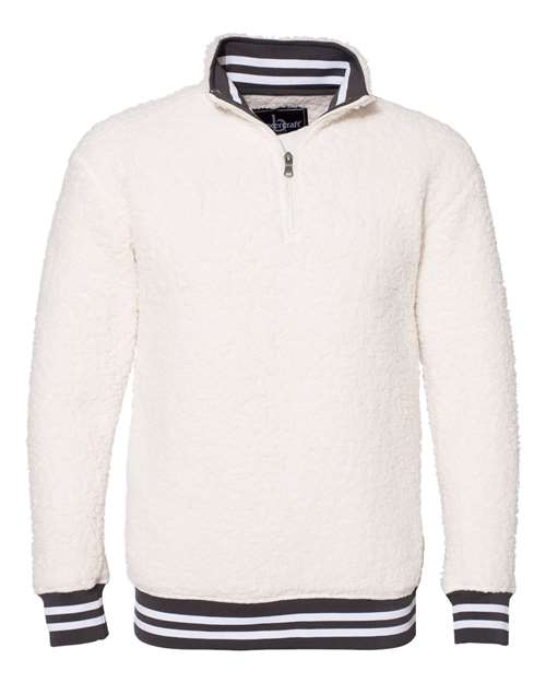 Boxercraft Men's Varsity Sherpa Quarter-Zip Pullover Boxercraft