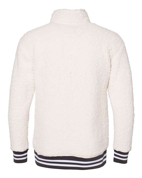 Boxercraft Men's Varsity Sherpa Quarter-Zip Pullover Boxercraft