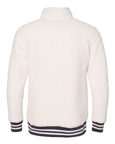 Boxercraft Men's Varsity Sherpa Quarter-Zip Pullover