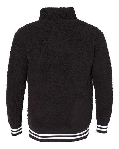 Boxercraft Men's Varsity Sherpa Quarter-Zip Pullover