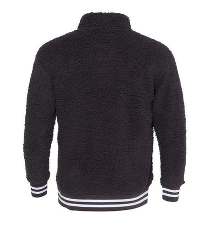 Boxercraft Men's Varsity Sherpa Quarter-Zip Pullover