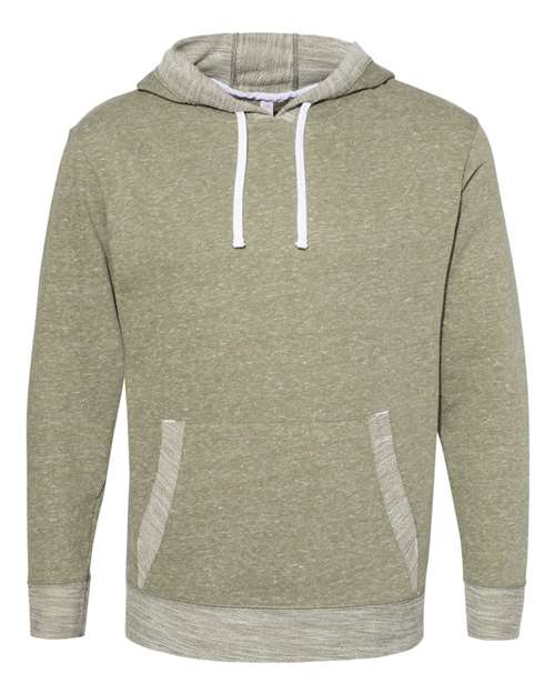 LAT Harborside Mélange French Terry Hooded Pullover Mens Apparel Sweatshirts & Fleece