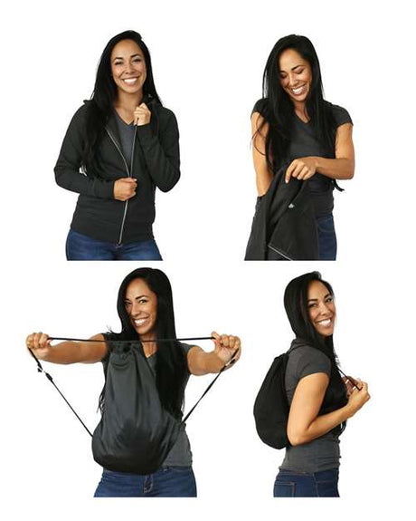 Quikflip Men's 2-in-1 Hero Hoodie Classic Full-Zip Quikflip
