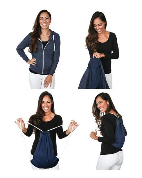 Quikflip Men's 2-in-1 Hero Hoodie Classic Full-Zip Quikflip