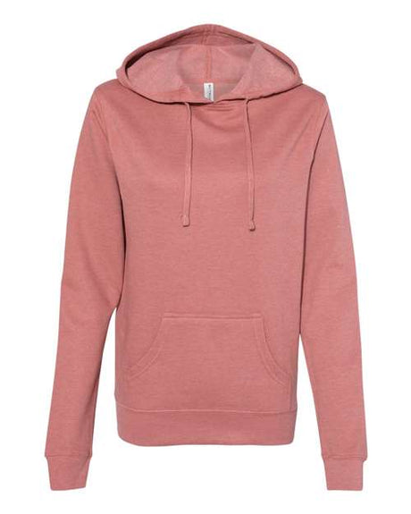 Independent Trading Co. Juniors’ Heavenly Fleece Lightweight Hooded Sweatshirt Independent Trading Co.