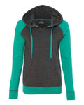 MV Sport Women's Harper Raglan Hooded Sweatshirt MV Sport