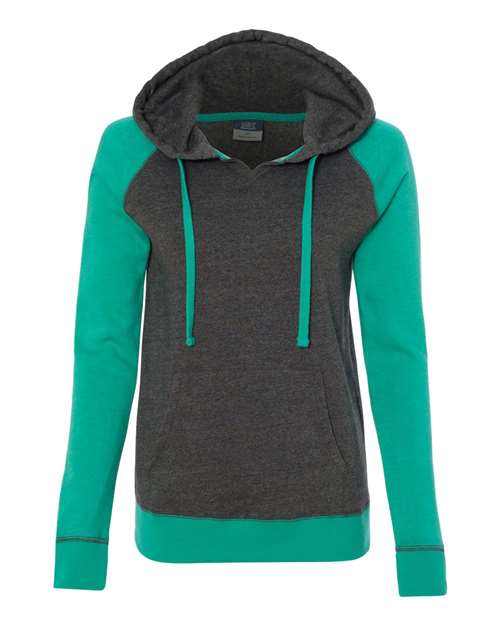 MV Sport Women's Harper Raglan Hooded Sweatshirt MV Sport