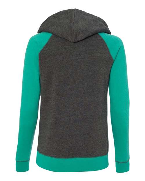 MV Sport Women's Harper Raglan Hooded Sweatshirt MV Sport