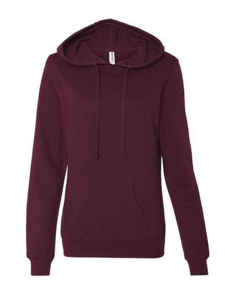 Independent Trading Co. Juniors’ Heavenly Fleece Lightweight Hooded Sweatshirt Independent Trading Co.
