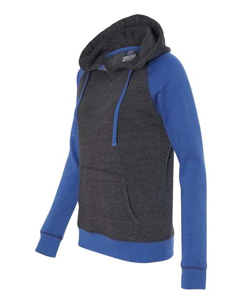MV Sport Women's Harper Raglan Hooded Sweatshirt MV Sport