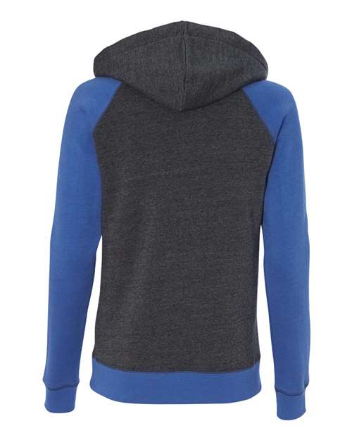 MV Sport Women's Harper Raglan Hooded Sweatshirt MV Sport